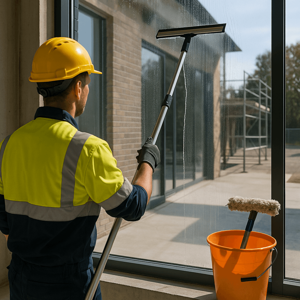 Glas- und Fensterreinigung